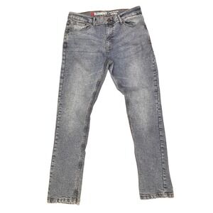 Element Jeans‎ Mens Blue Wash Denim Straight Fit Pants Size 32x32